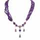 Feines Amethystcollier, - Foto 1