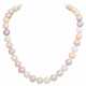 Pearl necklace with interchangeable clasp - Foto 1