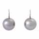 Earrings with Tahitian pearls, - Foto 1