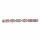 Bracelet with diamonds total ca. 3 ct (engraved), - Foto 1