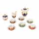 MEISSEN, 15-piece mocha service for 6 persons B-form, 2nd choice, 20th century, - Foto 1