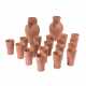 MEISSEN, cooper stoneware, rare 20-piece wine drinking set with mysterious symbolism, - фото 1