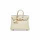 A MATTE VANILLE ALLIGATOR BIRKIN 25 WITH GOLD HARDWARE - photo 1