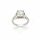 Round ct. 2.01 diamond white gold r… - фото 1