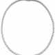 Round diamond white gold graduated … - фото 1