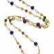 Enamel and striped yellow gold bead… - Foto 1