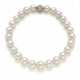 Graduated pearl necklace accented w… - Foto 1