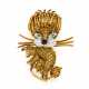 LUNATI
Diamond lion shaped bi-colou… - Foto 1