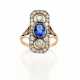 Oval ct. 1.00 circa sapphire and ol… - photo 1