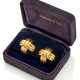 TIFFANY & CO.
Yellow gold earrings,… - фото 1