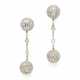 Diamond white gold pendant earrings… - Foto 1