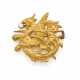 Dragon and putto shaped yellow gold… - Foto 1
