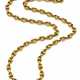 Yellow gold marine link chain, g 11… - photo 1