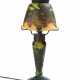 Small table lamp with vine leaf decor - photo 1