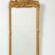 Mirror with cartouche finial - Foto 1