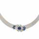 Sapphire Diamond Necklace - Foto 1