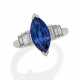 Sapphire Diamond Ring - фото 1