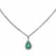 Emerald Diamond Necklace - photo 1
