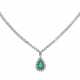 Emerald Diamond Necklace - Foto 1