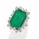 Emerald Diamond Ring - photo 1