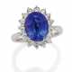 Tanzanite Diamond Ring - фото 1