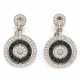 Diamond Onyx Earrings - фото 1