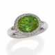 Tourmaline Diamond Ring - фото 1