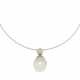 Pearl Diamond Necklace - photo 1