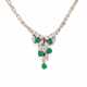 Emerald Diamond Necklace - Foto 1