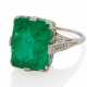 Emerald Diamond Ring - Foto 1