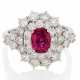 Ruby Diamond Ring - Foto 1