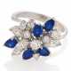 Sapphire Diamond Ring - Foto 1