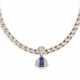 Sapphire Diamond Necklace - Foto 1