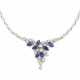 Sapphire Diamond Necklace - Foto 1