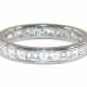 Platin Memoire Ring, - Foto 1