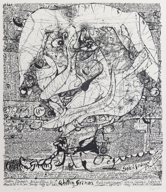 Janssen , Horst — Katalog 128 Antik, Photografs Foto in hoher