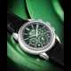 PATEK PHILIPPE. A PLATINUM PERPETUAL CALENDAR CHRONOGRAPH WRISTWATCH WITH MOON PHASES, LEAP YEAR AND DAY/NIGHT INDICATION - фото 1