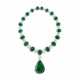 CHATILA EMERALD AND DIAMOND NECKLACE - фото 1