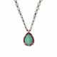 EMERALD, JADE, RUBY AND DIAMOND NECKLACE - фото 1