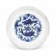A BLUE AND WHITE `FISH` DISH - photo 1