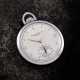 PATEK PHILIPPE. A RARE STAINLESS STEEL POCKET WATCH - Foto 1