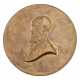 German Empire - bronze medal 1912, 100th birthday Alfred Krupp, - фото 1