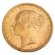 Australia/Gold - 1 Sovereign 1887/S, Victoria Young Head, - photo 1