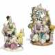 TWO MEISSEN PORCELAIN CHINOISERIE GROUPS - фото 1