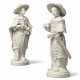 TWO CHINESE DEHUA PORCELAIN STANDING MODELS OF ARCHERS - photo 1