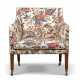 A GEORGE III-STYLE STAINED BEECH ARMCHAIR - photo 1