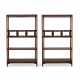 A PAIR OF IMPORTANT AND EXTREMELY RARE HUANGHUALI BOOKSHELVES, JIAGE - photo 1