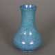 Kleine Vase - China 20.Jh., birnförmiger gefußt - Foto 1