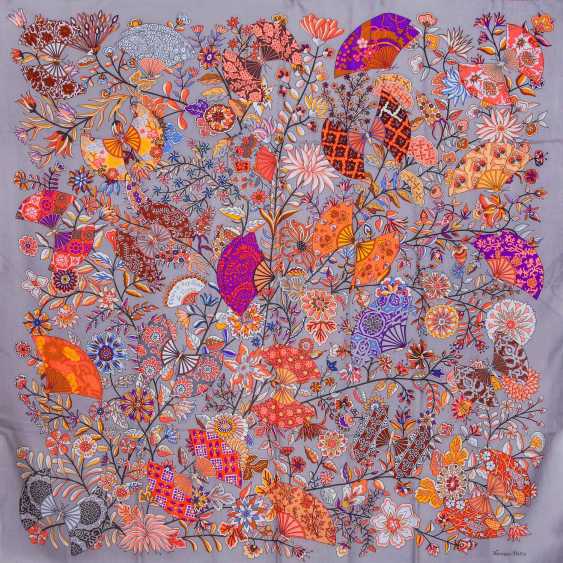 hermes scarf butterfly