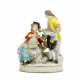 MEISSEN Love group with birdcage, 20th c. - фото 1
